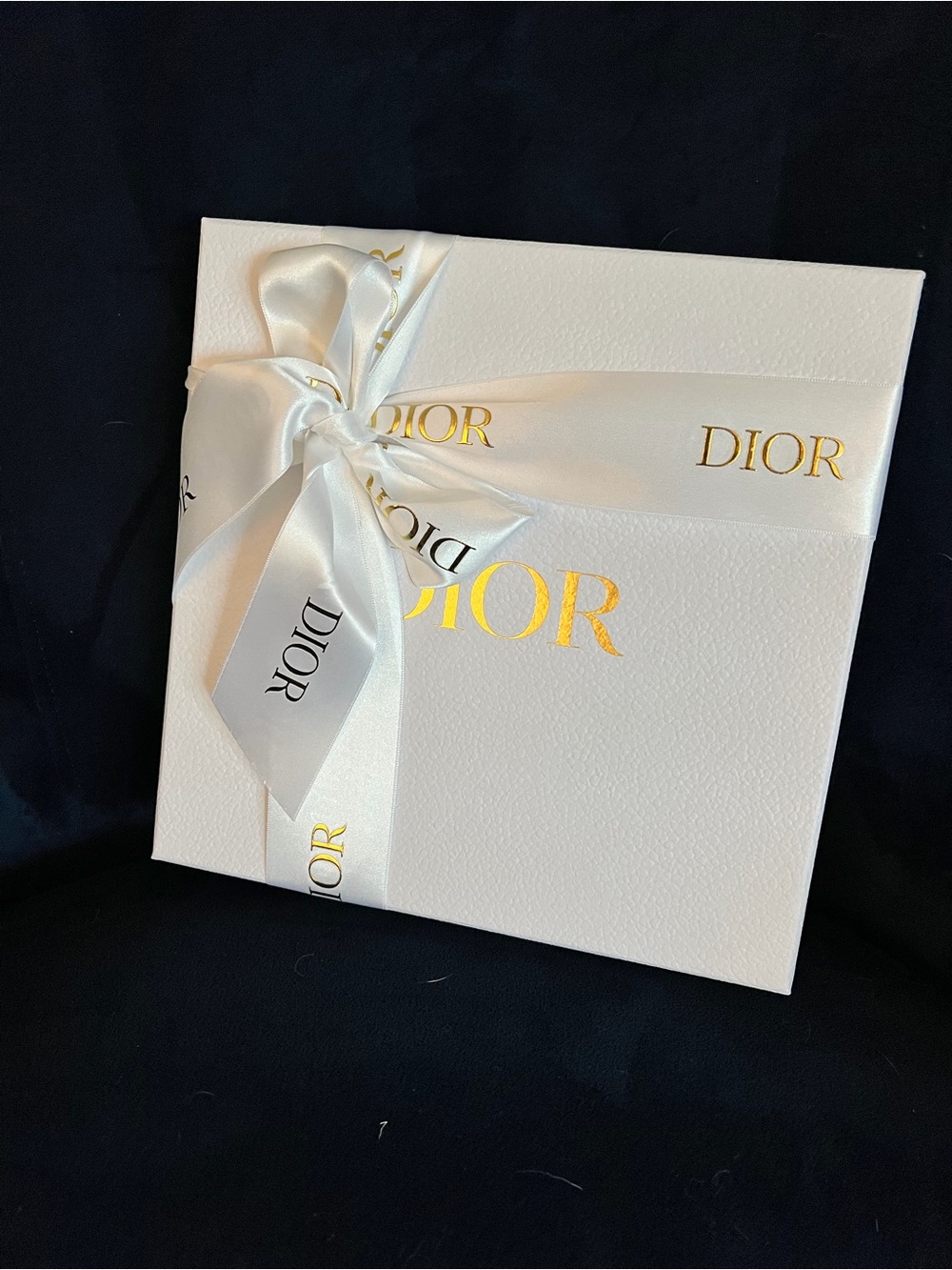 Dior Floral Silk Scarf in Ivory, Taupe, Olive, and Mauve - Picture 11 of 11